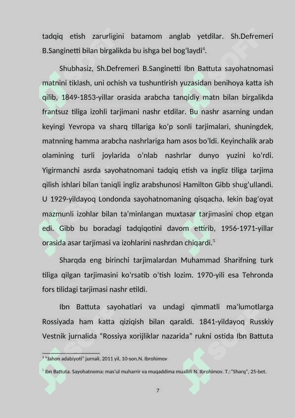 IBN BATTUTANING O’RTA OSIYOGA SAYOHATI 7