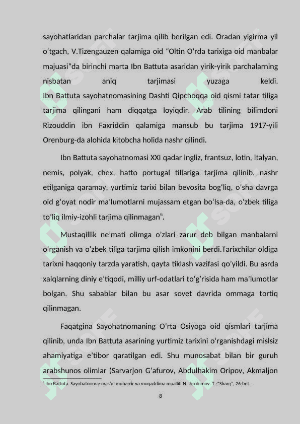 IBN BATTUTANING O’RTA OSIYOGA SAYOHATI 8
