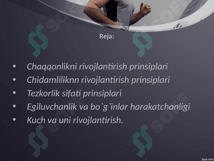Jismoniy sifat (qobilyat) larni rivojlantirish prinsiplari 2