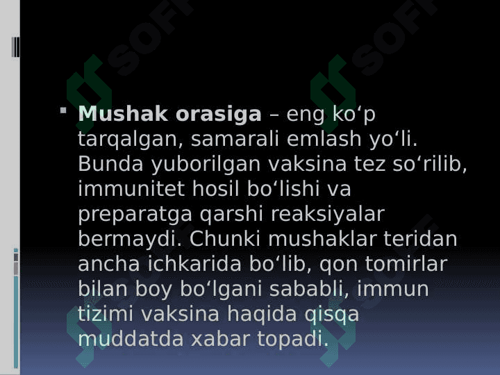 EMLASH JADVALI. VAKSINATSIYA KO’RSATMASI VA QARSHI KO’RSATMA 4