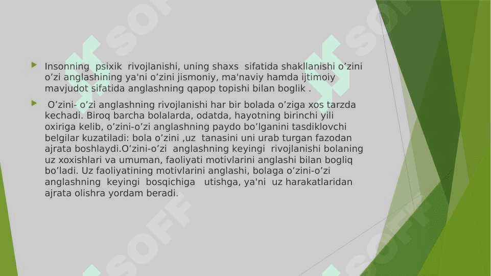 Bolaning o’z-o’zini anglashi va motivatsion sohasining rivojlanish jarayoni 3