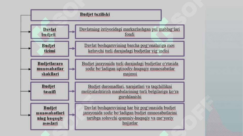 BUDJET TUZILISHI VA BUDJET TIZIMI 8
