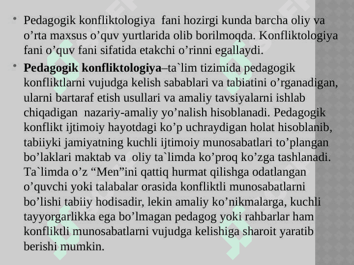 KONFLIKTOLOGIYANING METODLARI. 3