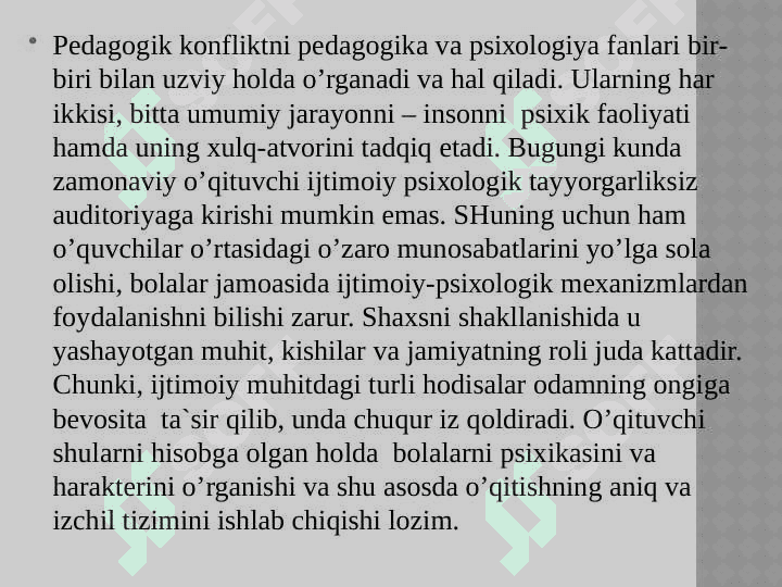 KONFLIKTOLOGIYANING METODLARI. 4