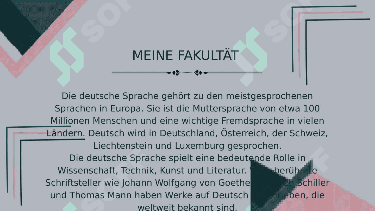 Mein Fakultät 2