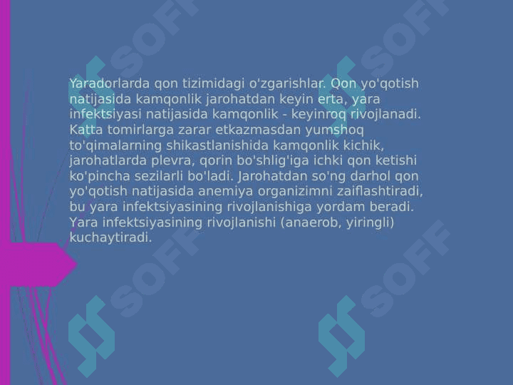 Yaradorlarda qon kasalliklari 2