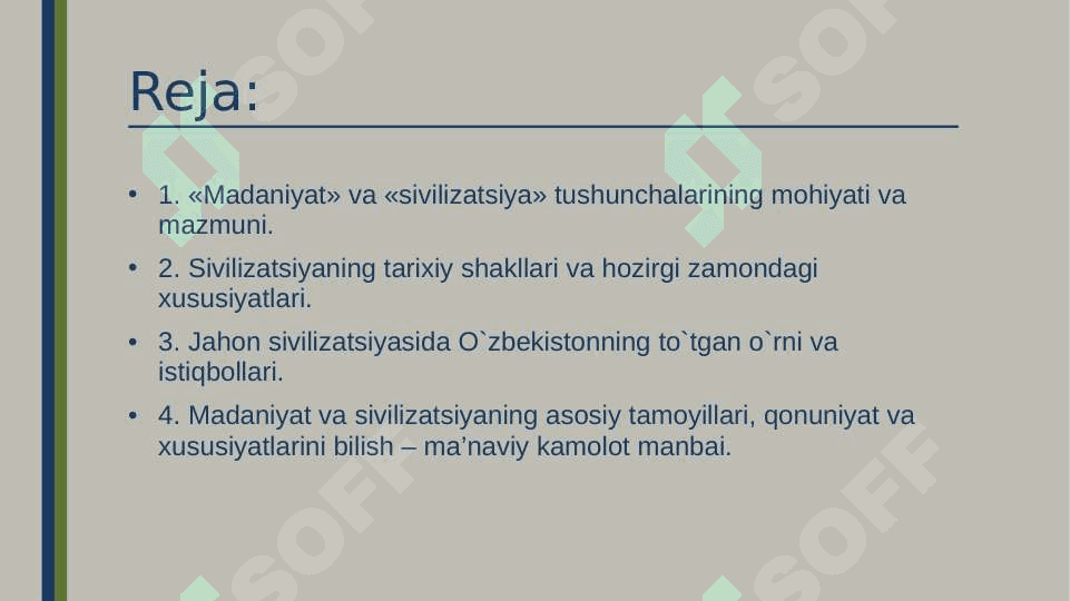 Dunyo xalqlari madaniyati o‘rtasidagi umumiyliklar va farqlar 2