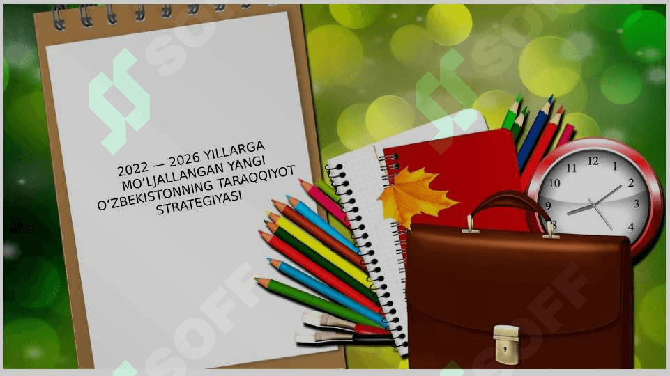 Inson qadrini yuksaltirish va erkin farovon jamiyatni yanada rivojlantirish orqali xalqparvar davlat parpo etish 2
