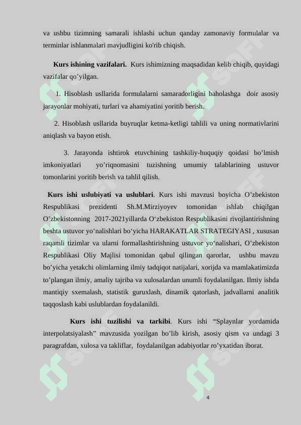 Splaynlar yordamida interpolatsiyalash 4