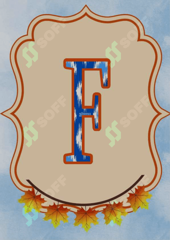 Harflar (atlas harflar) 7