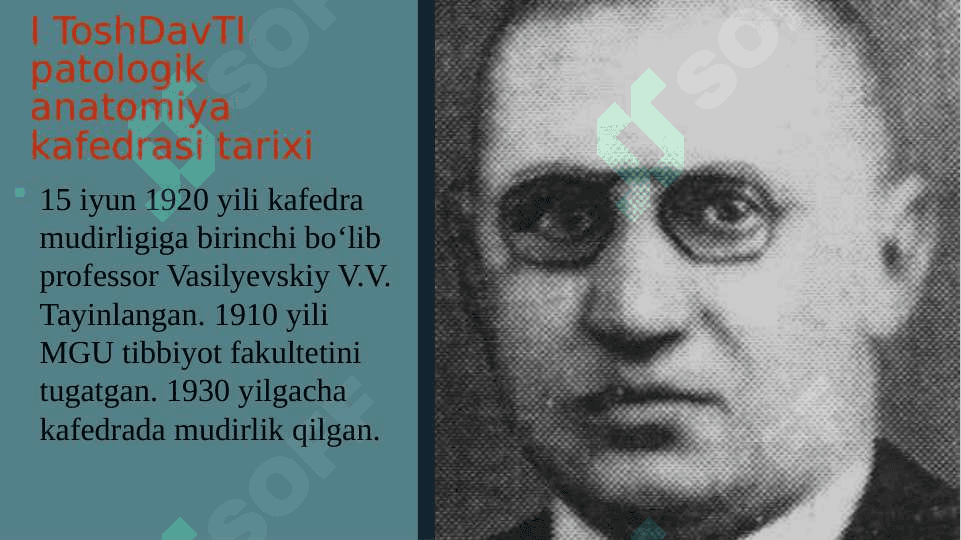 Patologik anatomiya. Kirish. Parenximatoz distrofiyalar 6