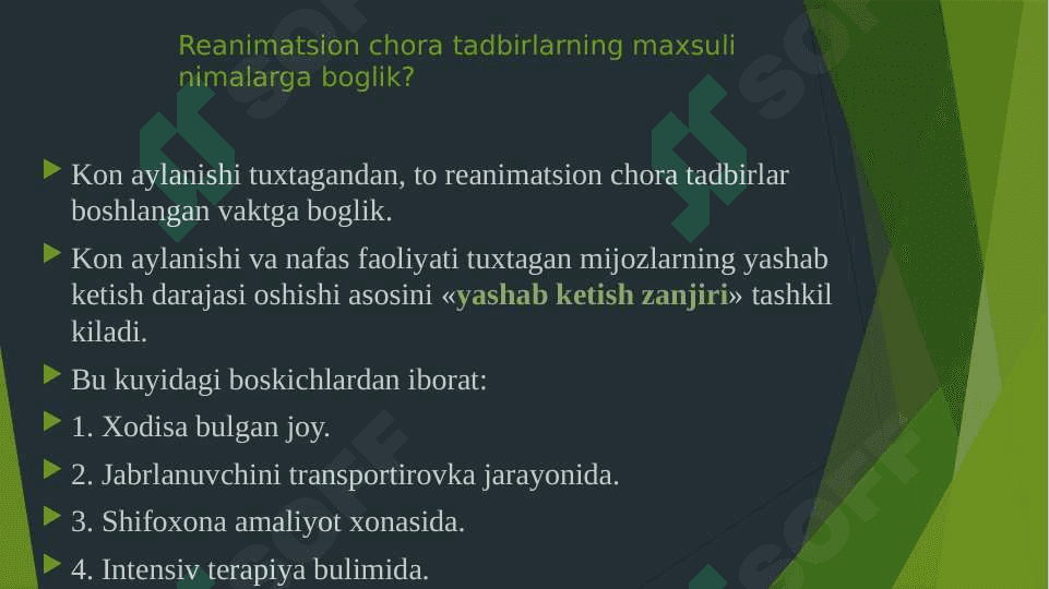 Terminal xolatlar va reanimatsiya asoslari 3