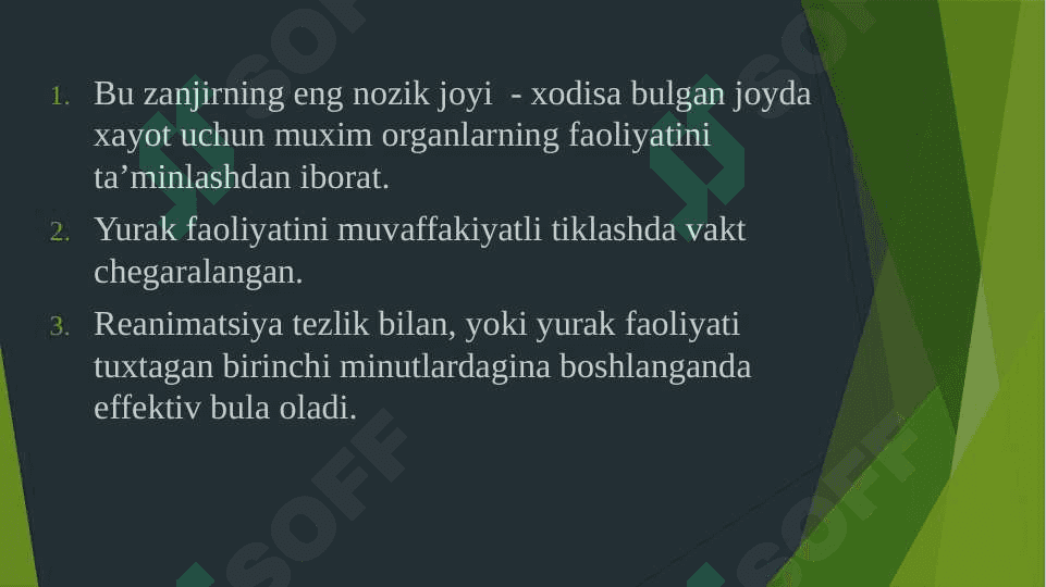 Terminal xolatlar va reanimatsiya asoslari 4