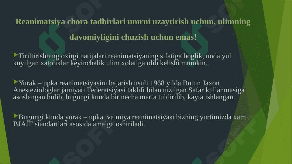 Terminal xolatlar va reanimatsiya asoslari 5