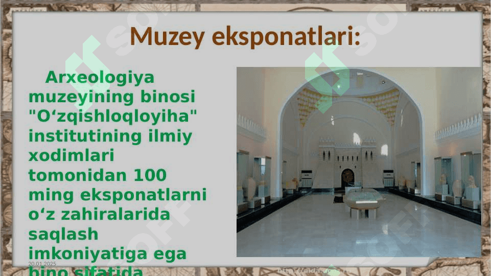 Termiz arxeologiya muzeyi 5