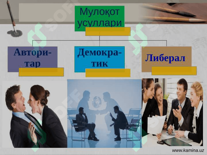 БЕМОРЛАР БИЛАН МУЛОҚОТ ТУРЛАРИ ВА УСУЛЛАРИ 6