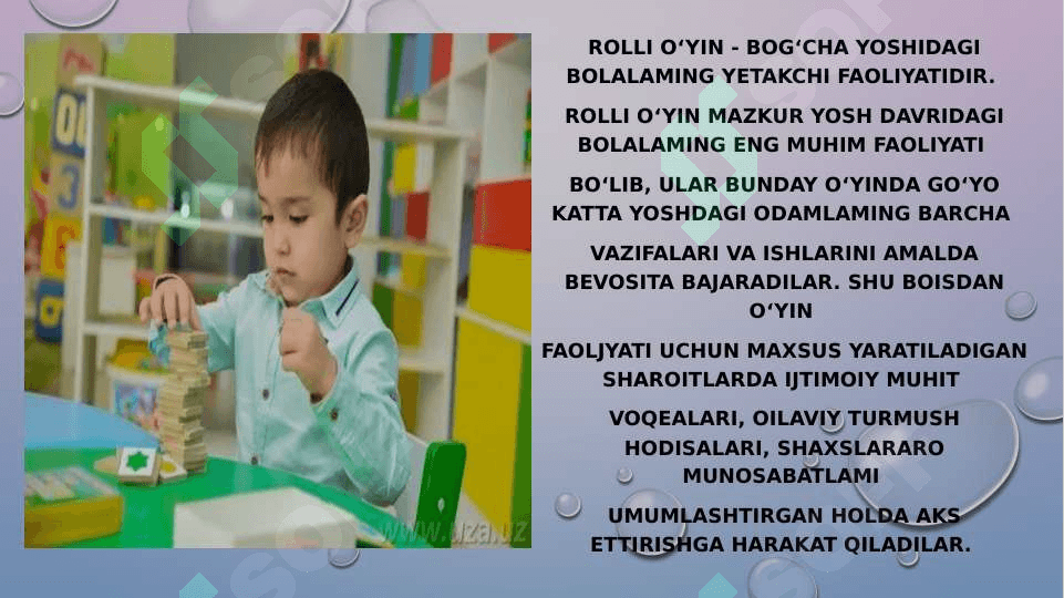 O’yin bog’cha yoshida yetakchi faoliyat sifatida 20.pptx 4