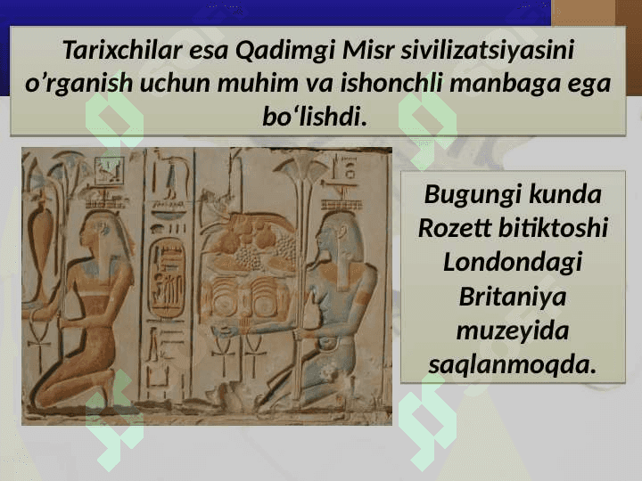 Qadimgi misrda ilmiy bilimlar 7