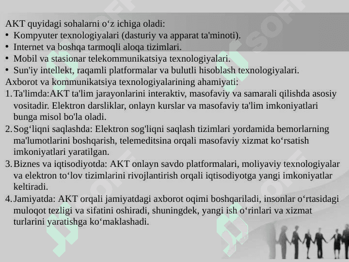 Axborot-kommunikasiya texnologiyalari 3