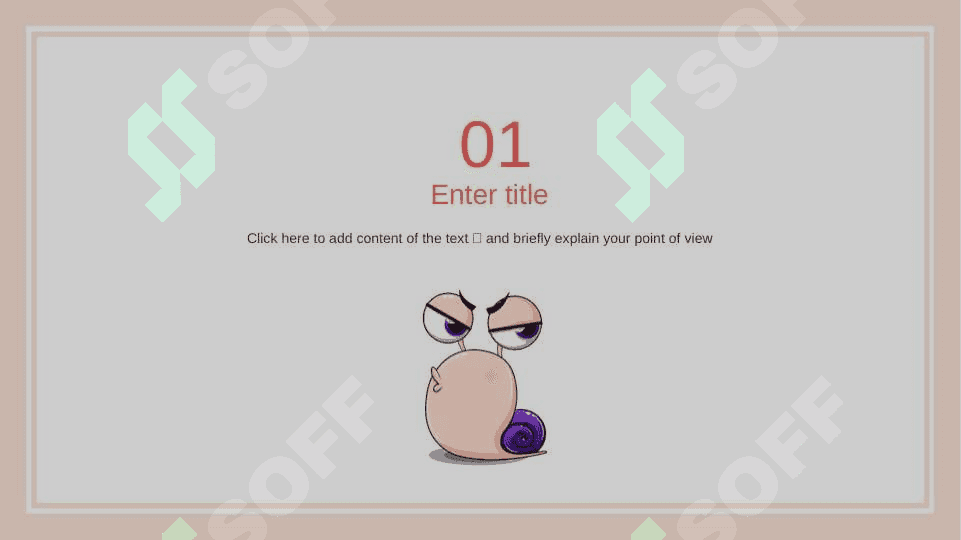 Cute snail 3