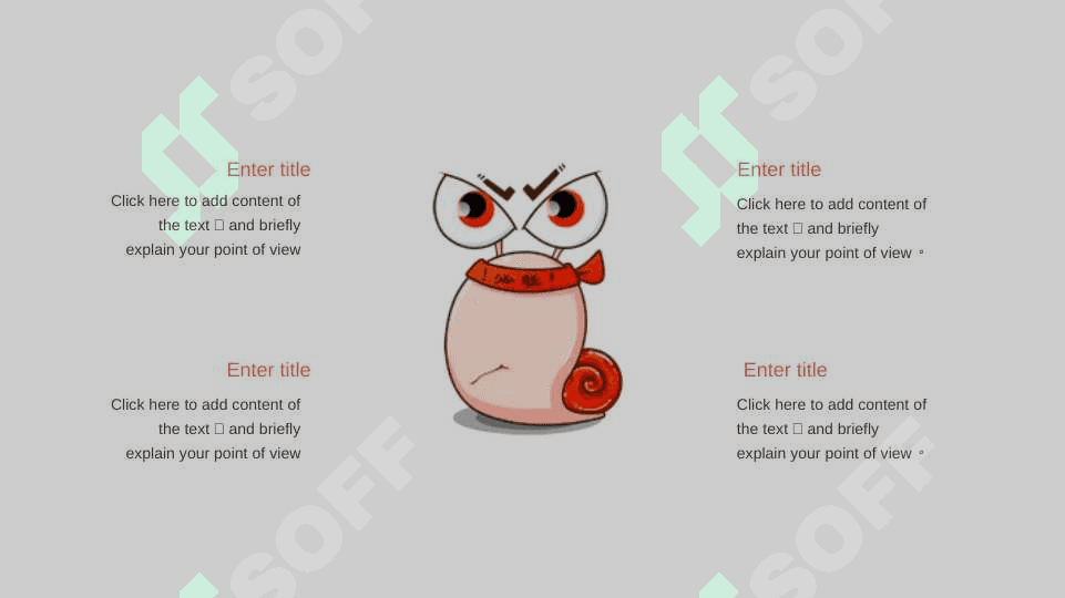 Cute snail 4