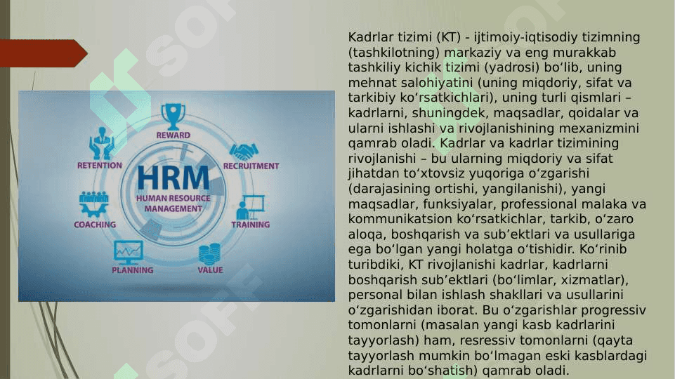Inson resurslarini boshqarishda innovatsiya. 2