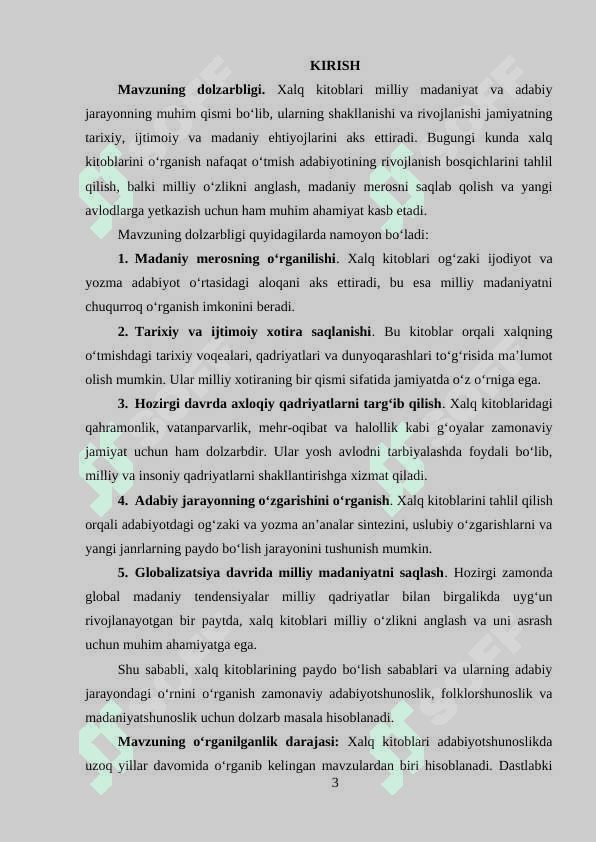 Xalq kitoblarining paydo boʻlish sabablari va adabiy jarayon 3