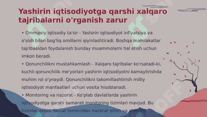 Yashirin (Xufyona) iqtisodiyot 3