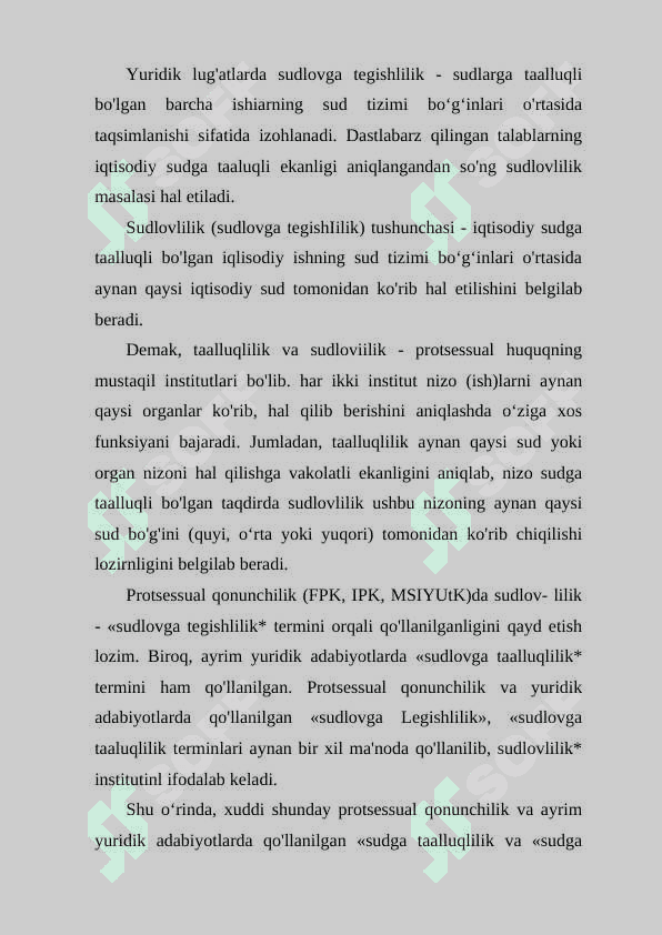 IQTISODIY ISHLARNING SUDLOVLILIGI TUSHUNCHASI VA TURLARI 2