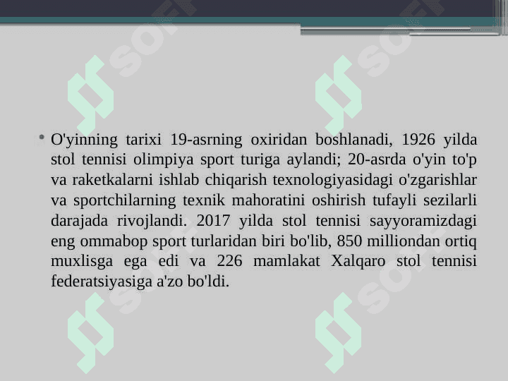 Stol tennisi.To'plar bilan mahsus mashqlar bajarish. 2 4