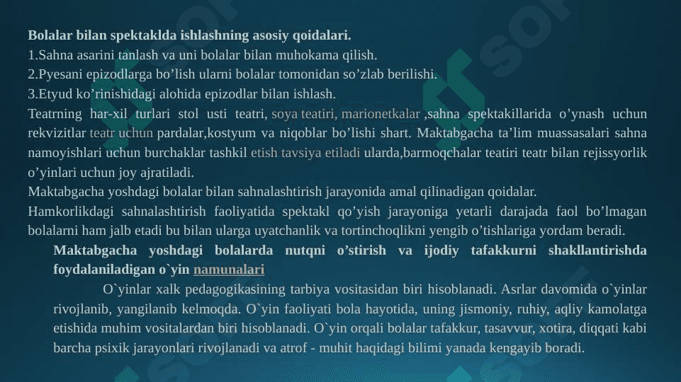 Maktabgacha taʼlim tashkilotida sahnalashtirish faoliyati 4