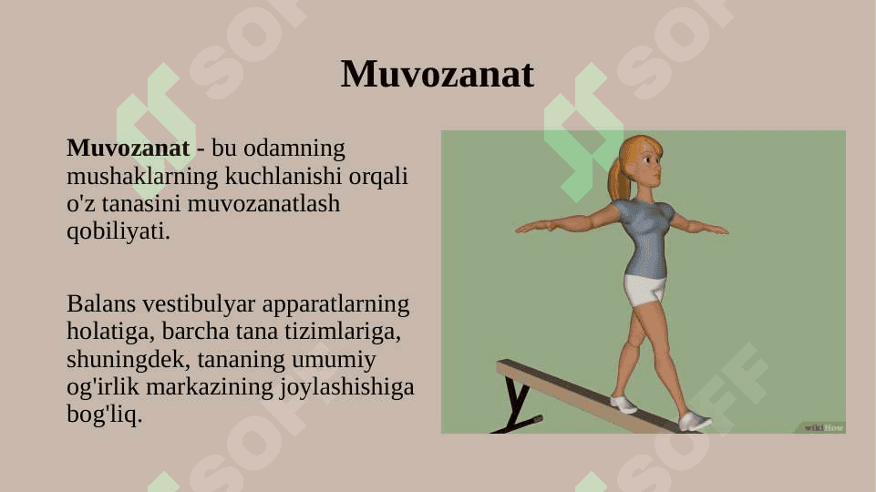 Muvozanat saqlash mashqlarini bajarish 2