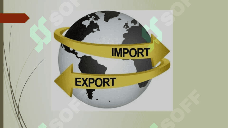 Import and export 2