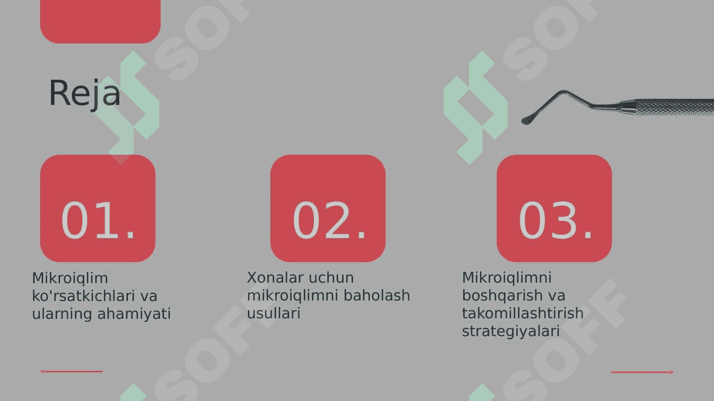 Xonalarning mikroiqlim ko'rsatkichlarini tekshirish va baholash 2