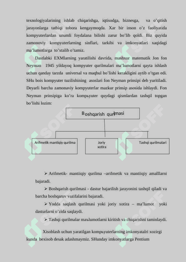 Zamonaviy кompyuterlarning tashqi va ichki qurilmalari #Diplom ishi 3