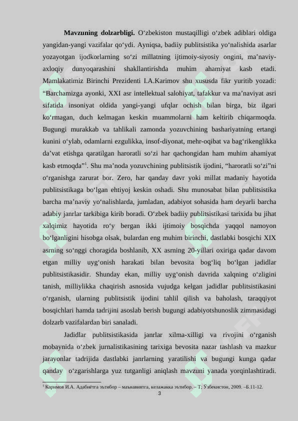 “TARAQQIY” GAZETASIDA ADABIY MATERIALLAR 3