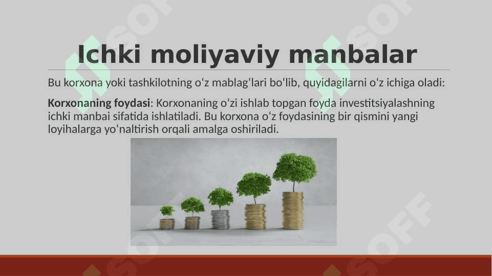 Investitsion faoliyatni moliyalashtirish mexanizmlari 4