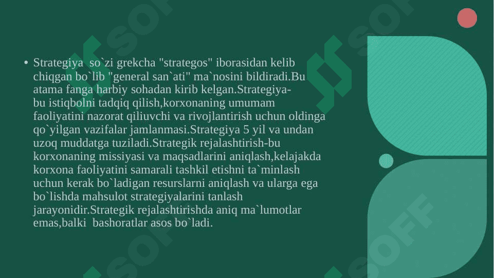 Strategik marketing 2