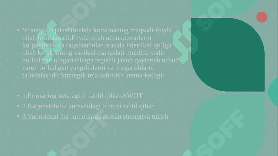 Strategik marketing 3