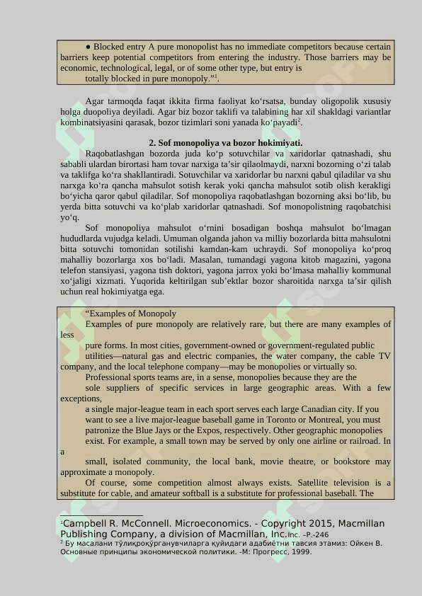 RAQOBAT VA YaKKA HOKIMLIK 2