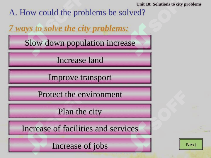 CITY SOLUTIONS 2