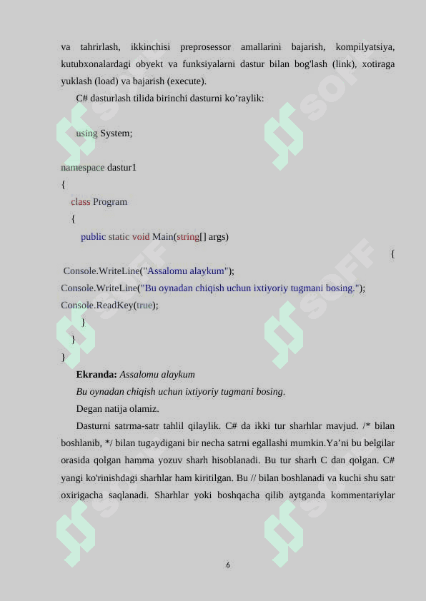 C# dasturlash tilida y=kx+b funksiya grafigini chizish dasturini yaratish 6