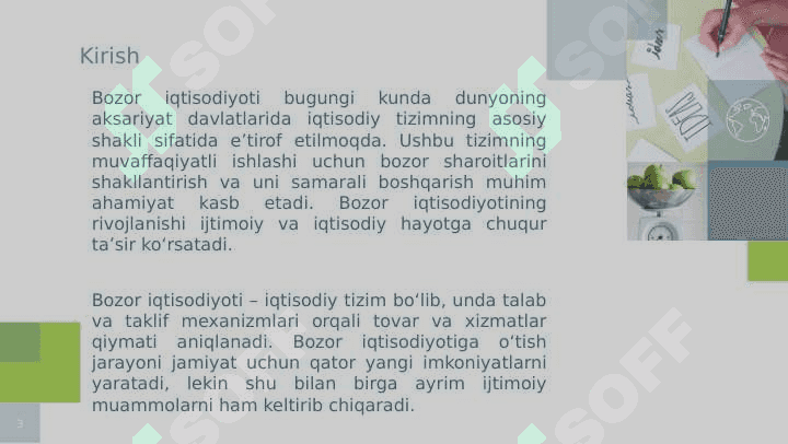 Bozor sharoitida ijtimoiy siyosatning tutgan o'rni. 3