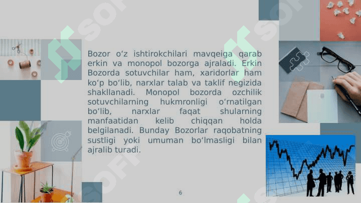 Bozor sharoitida ijtimoiy siyosatning tutgan o'rni. 6
