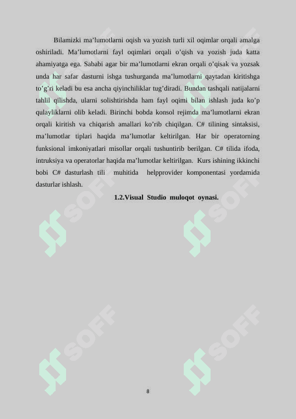C# dasturlash tilida HelpProvider komponentasi yordamida dasturlar yaratish 8