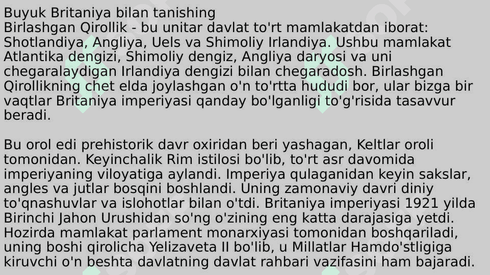 Buyuk Britaniyada dam olish maskanlari 3