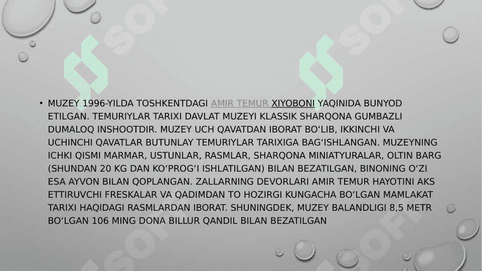 temuriylar tarixi davlat muzeyi 4