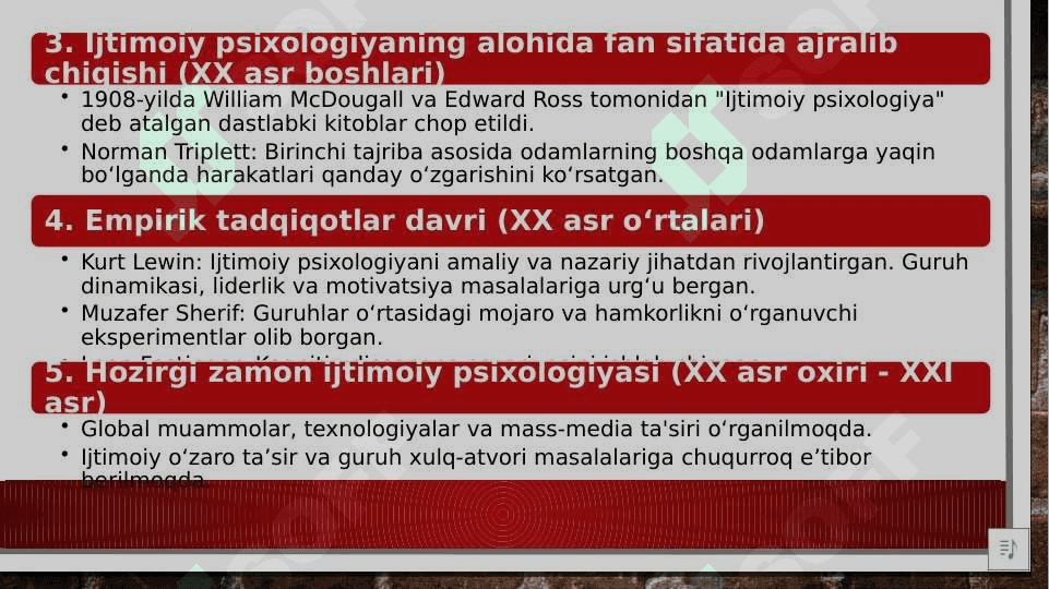 Ijtimoiy psixologiyada ijtimoiy-psixologik nazariyalar 8