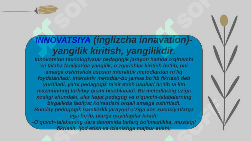An'anaviy talimda innovatsialar 4