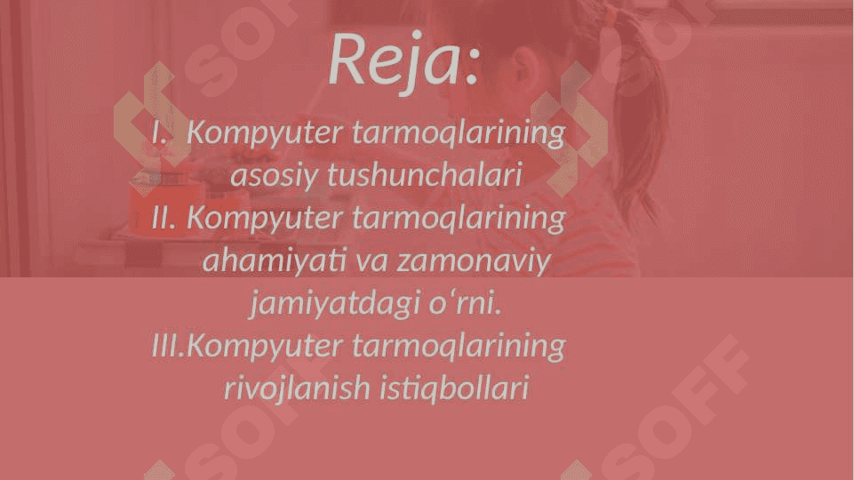 Kompyuter tarmoqlari,uning asosiy tushunchalari va turlari 2